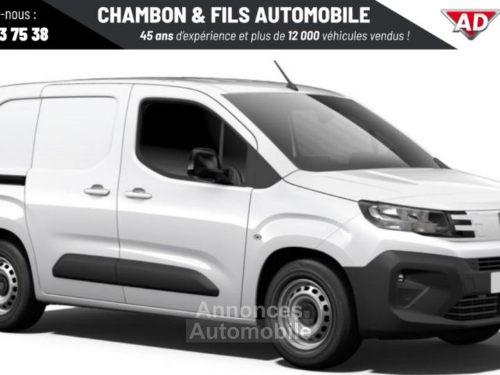 Peugeot Partner FOURGON M 650 KG BLUEHDI 100 S&S BVM6 - 1