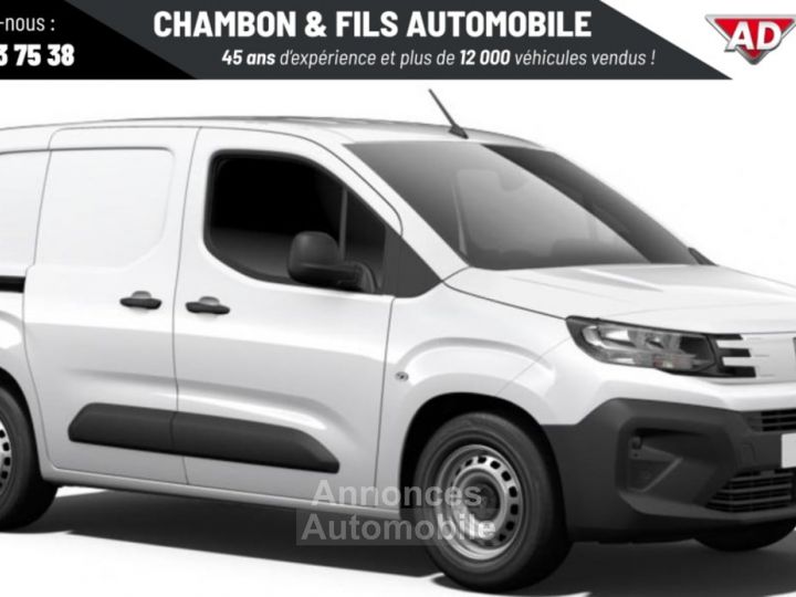 Peugeot Partner FOURGON NOUVEAU M 650 KG BLUEHDI 100 S BVM6 - 1