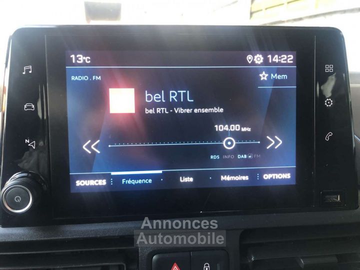 Peugeot Rifter 1.5 BlueHDi 102cv Active X-Line Appel CarPlay - 16