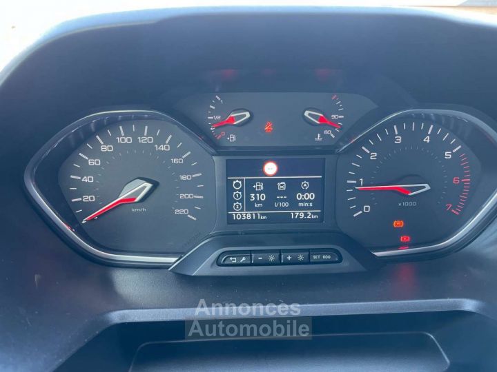 Peugeot Rifter 1.5 BlueHDi Toit pano. GPS Caméra recul - 13