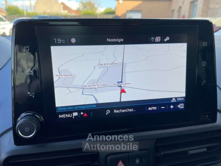 Peugeot Rifter 1.5 BlueHDi Toit pano. GPS Caméra recul - 15