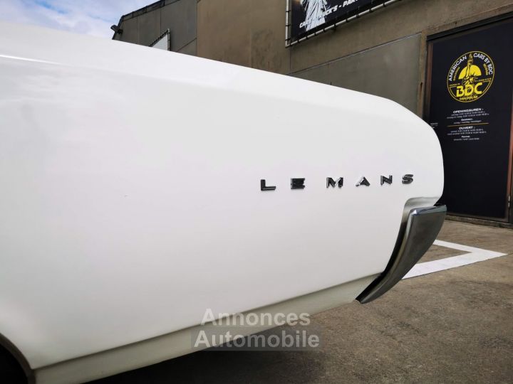 Pontiac LeMans cabriolet  v8 - boite manuelle ( 4 + R ) - 36
