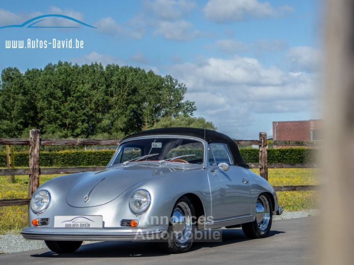 Porsche 356 A T2 1600 Cabrio - OLDTIMER - LEDER - CLASSIC  - 1