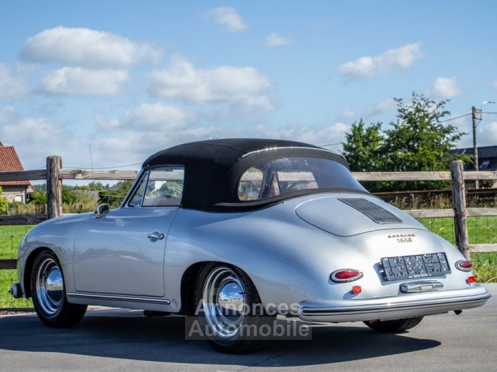 Porsche 356 A T2 1600 Cabrio - OLDTIMER - LEDER - CLASSIC  - 7