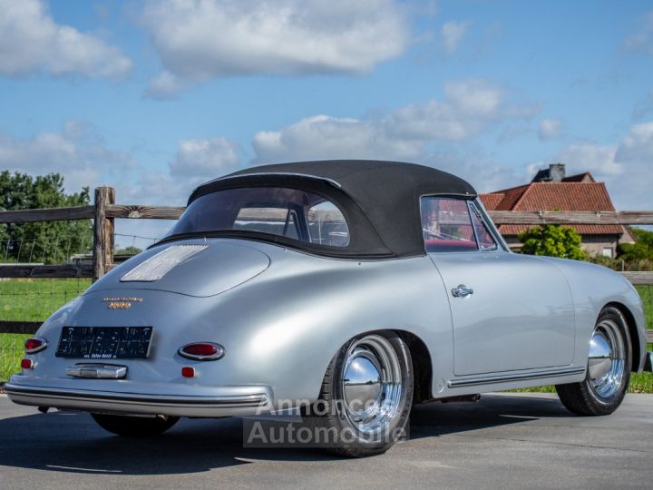 Porsche 356 A T2 1600 Cabrio - OLDTIMER - LEDER - CLASSIC  - 9