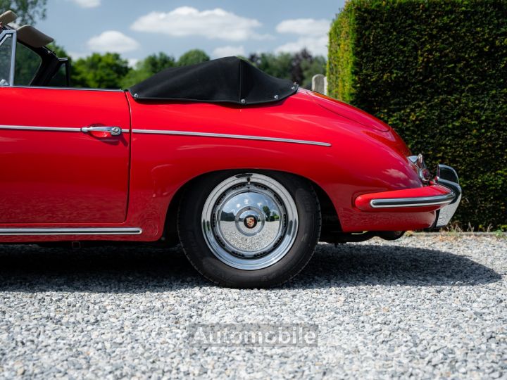 Porsche 356 B 1600 Cabriolet BT5 - 10