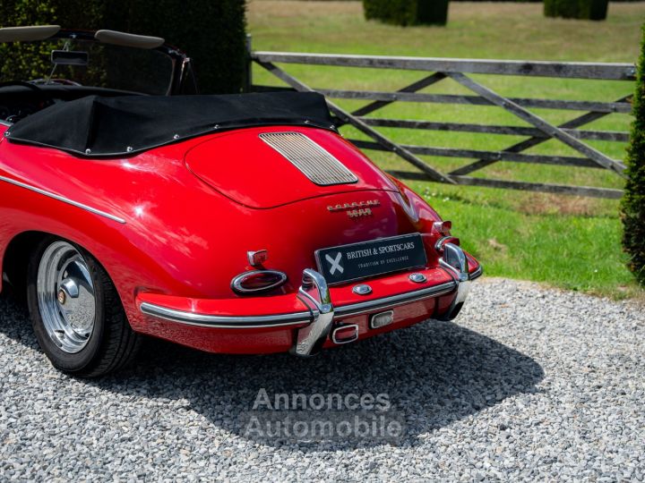 Porsche 356 B 1600 Cabriolet BT5 - 12