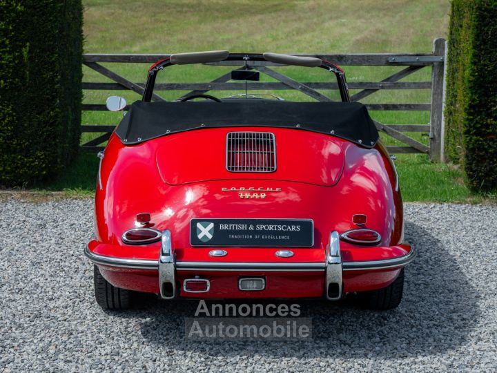 Porsche 356 B 1600 Cabriolet BT5 - 13