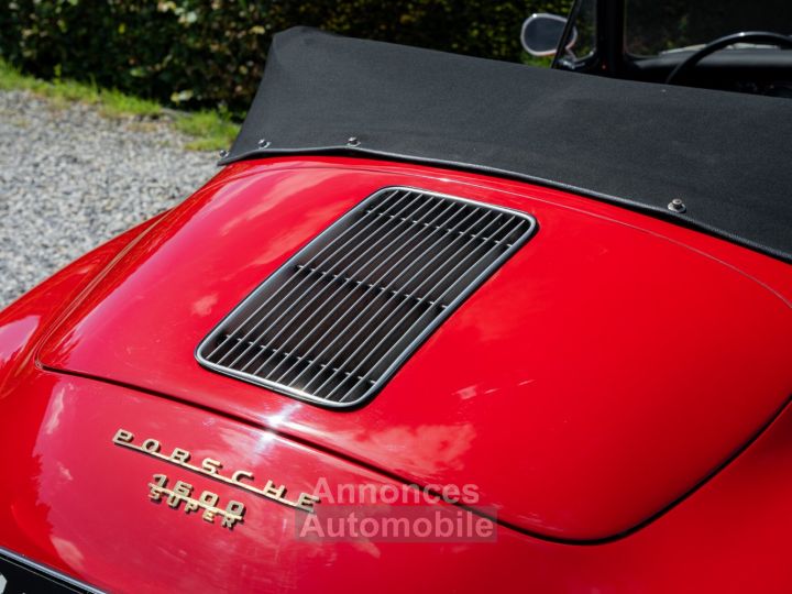 Porsche 356 B 1600 Cabriolet BT5 - 14