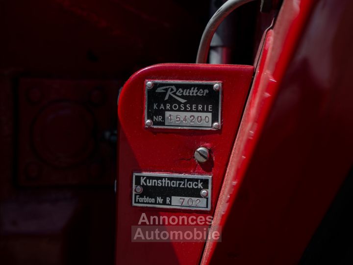 Porsche 356 B 1600 Cabriolet BT5 - 20