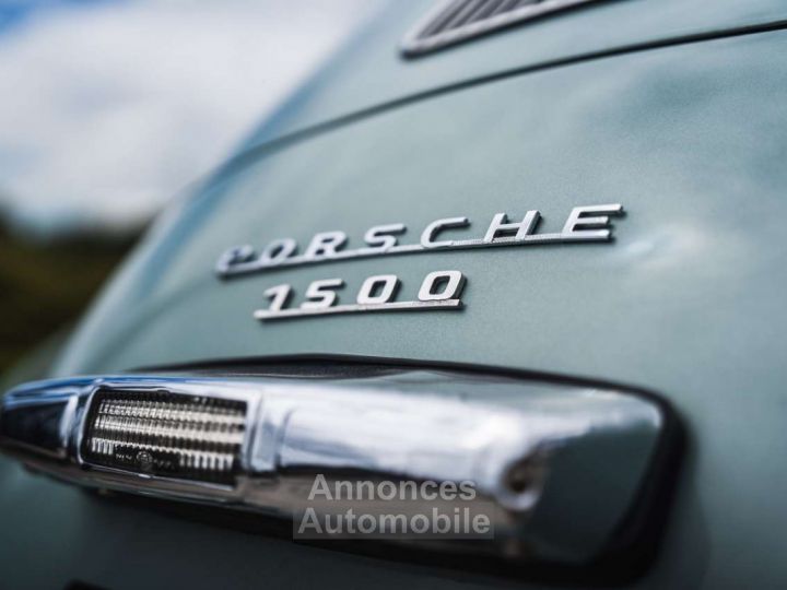 Porsche 356 Pre-A 1500 Radium Green Fully Restored - 9