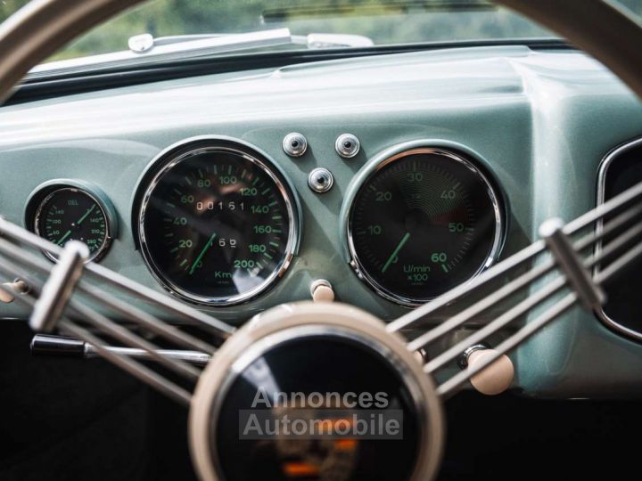 Porsche 356 Pre-A 1500 Radium Green Fully Restored - 15