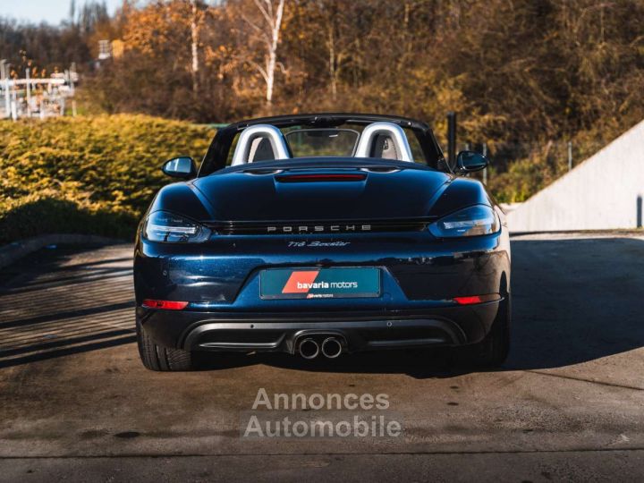 Porsche 718 Boxster Night Blue Camera Sport Exhaust - 11