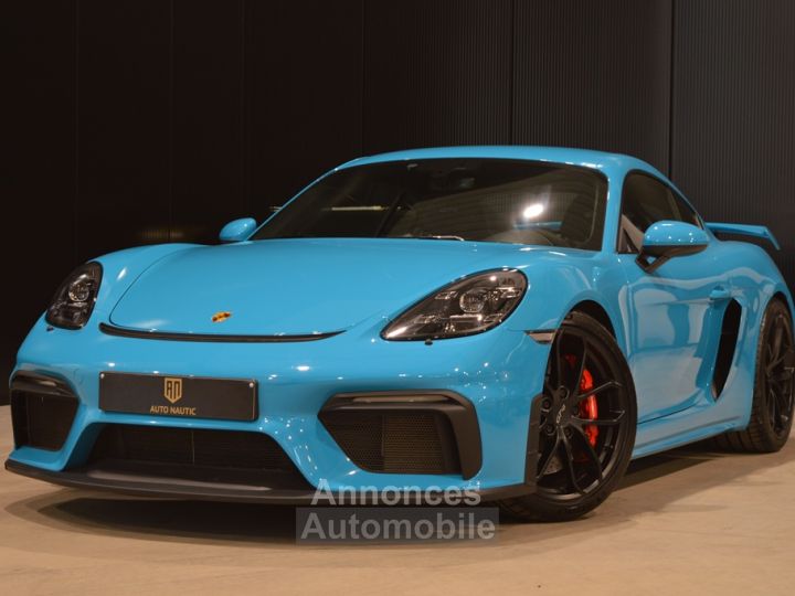 Porsche 718 Cayman 4.0i GT4 420 ch Clubsport - Approved - 1