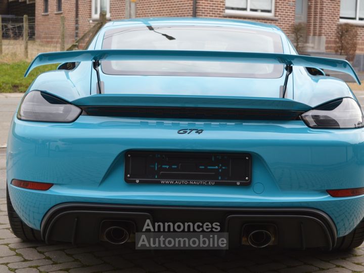 Porsche 718 Cayman 4.0i GT4 420 ch Clubsport - Approved - 4