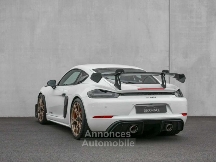 Porsche 718 Cayman GT4 RS 4.0i PDK - WEISSACH - CLUBSPORT PACK - - 10