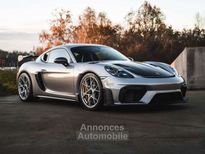 Porsche 718 Cayman GT4 RS Weissach PCCB Carbon GT-Silver - 1