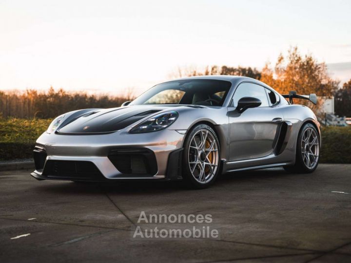 Porsche 718 Cayman GT4 RS Weissach PCCB Carbon GT-Silver - 2