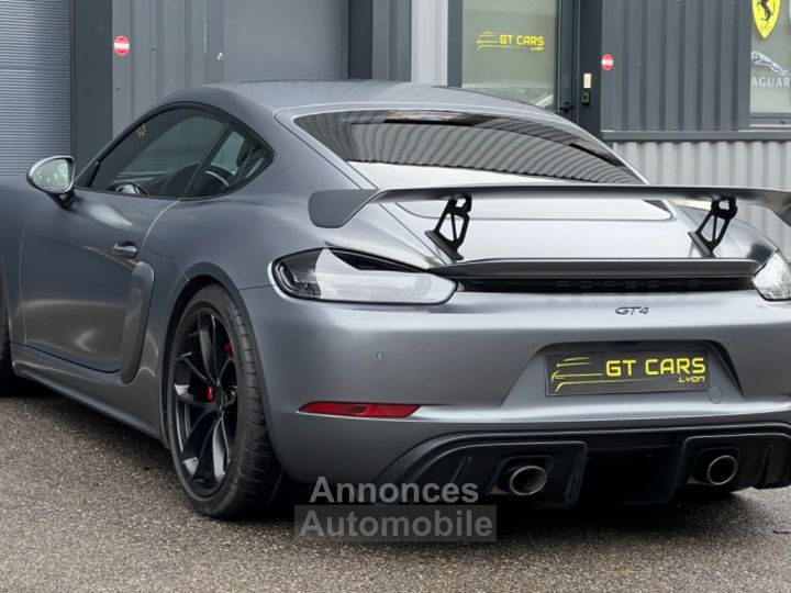 Porsche 718 Cayman Porsche 718 Cayman GT4 PDK - LOA 1 592,17 Euros Par Mois - 1e Main - Pack Clubsport - Bose - Pack Carbone - échappement Sebring - PPF - 6