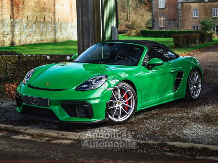 Porsche 718 Spyder PDK-Chronos-Python Green- Approuved- - 1