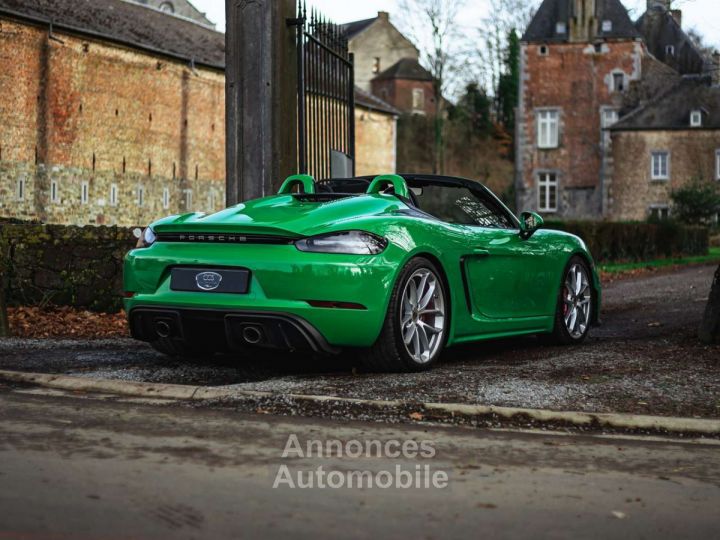 Porsche 718 Spyder PDK-Chronos-Python Green- Approuved- - 4