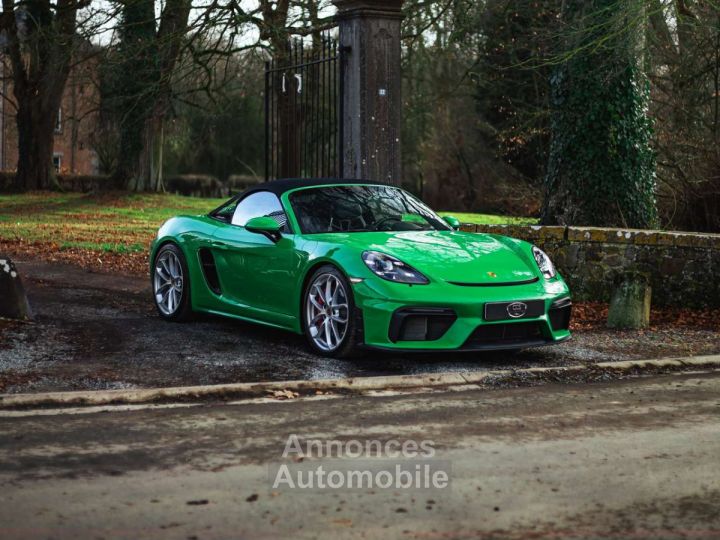 Porsche 718 Spyder PDK-Chronos-Python Green- Approuved- - 5