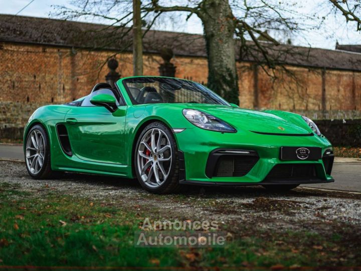 Porsche 718 Spyder PDK-Chronos-Python Green- Approuved- - 9