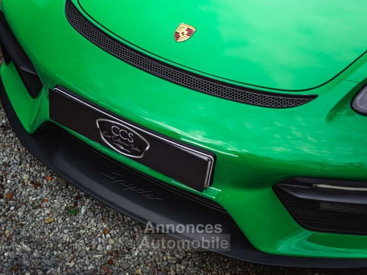 Porsche 718 Spyder PDK-Chronos-Python Green- Approuved- - 14