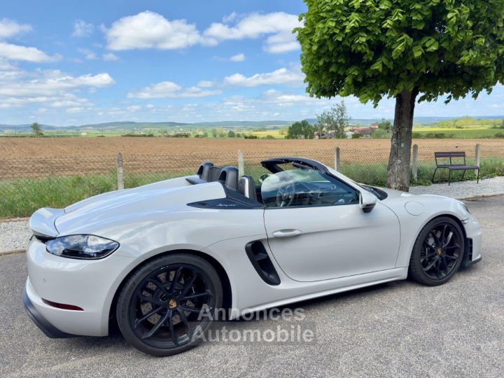 Porsche 718 Spyder Gris Craie - Francais PSE Sport Chrono Pack Carbone Full PPF 15k Kms- PDLS+ BOSE - 1