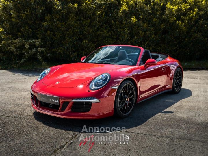 Porsche 911 991 Phase 1 Carrera 4 GTS Cabriolet - 3.8l - 430ch – PDK – Pack Sport Chrono – Echappement Sport– PDLS+ - Bose – Cuir étendu – Sièges Sport 18 Pos - - 1