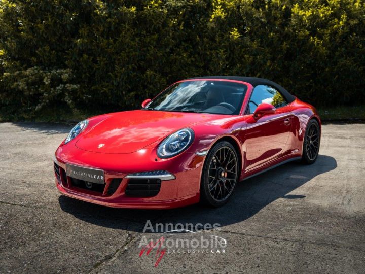 Porsche 911 991 Phase 1 Carrera 4 GTS Cabriolet - 3.8l - 430ch – PDK – Pack Sport Chrono – Echappement Sport– PDLS+ - Bose – Cuir étendu – Sièges Sport 18 Pos - - 2