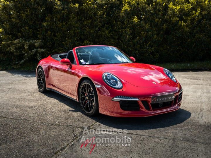 Porsche 911 991 Phase 1 Carrera 4 GTS Cabriolet - 3.8l - 430ch – PDK – Pack Sport Chrono – Echappement Sport– PDLS+ - Bose – Cuir étendu – Sièges Sport 18 Pos - - 5