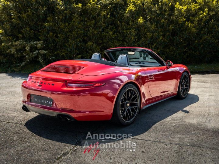 Porsche 911 991 Phase 1 Carrera 4 GTS Cabriolet - 3.8l - 430ch – PDK – Pack Sport Chrono – Echappement Sport– PDLS+ - Bose – Cuir étendu – Sièges Sport 18 Pos - - 9