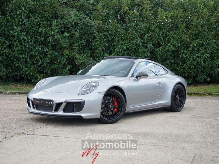 Porsche 911 991.2 Carrera 4 GTS - PORSCHE APPROVED - 3.0L - 450ch - PDK - Gris Argent GT Métal. - Faible Kilométrage - Traitement Céramique - PSE - Toit Ouvrant P - 1