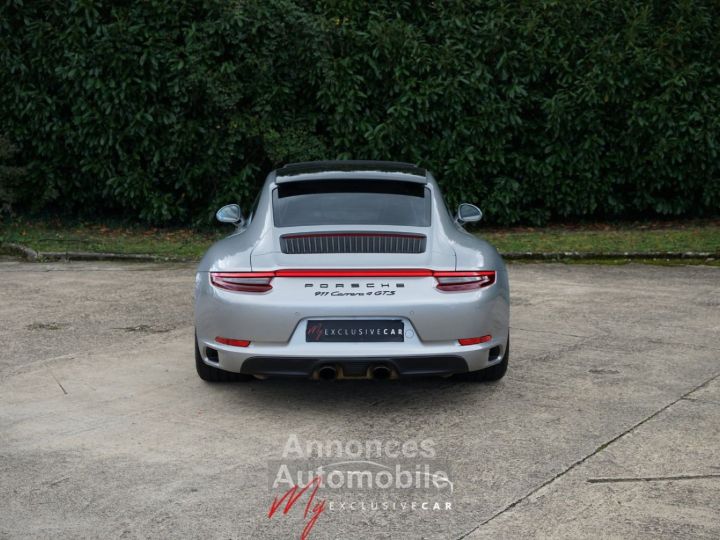 Porsche 911 991.2 Carrera 4 GTS - PORSCHE APPROVED - 3.0L - 450ch - PDK - Gris Argent GT Métal. - Faible Kilométrage - Traitement Céramique - PSE - Toit Ouvrant P - 6