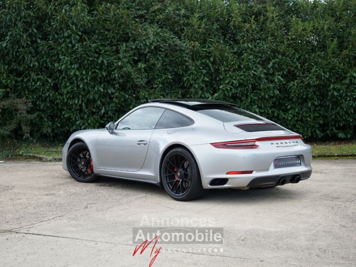 Porsche 911 991.2 Carrera 4 GTS - PORSCHE APPROVED - 3.0L - 450ch - PDK - Gris Argent GT Métal. - Faible Kilométrage - Traitement Céramique - PSE - Toit Ouvrant P - 7