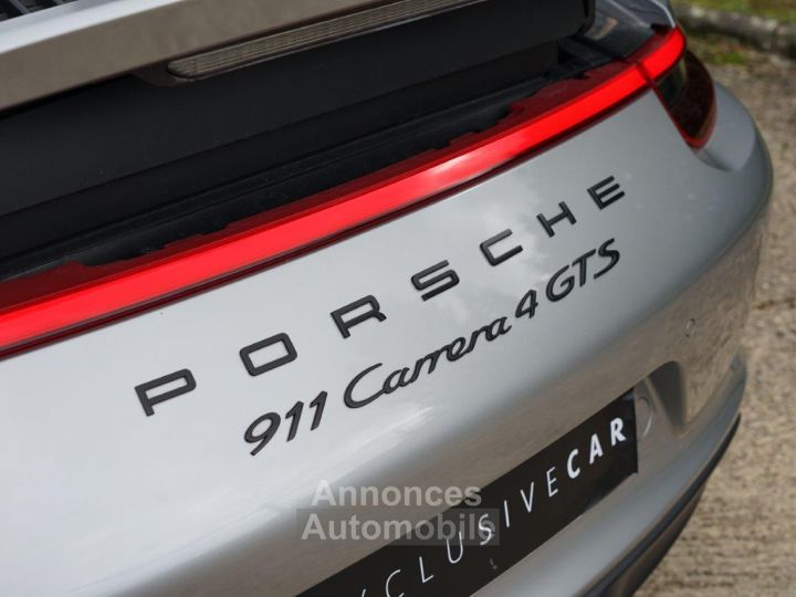 Porsche 911 991.2 Carrera 4 GTS - PORSCHE APPROVED - 3.0L - 450ch - PDK - Gris Argent GT Métal. - Faible Kilométrage - Traitement Céramique - PSE - Toit Ouvrant P - 9