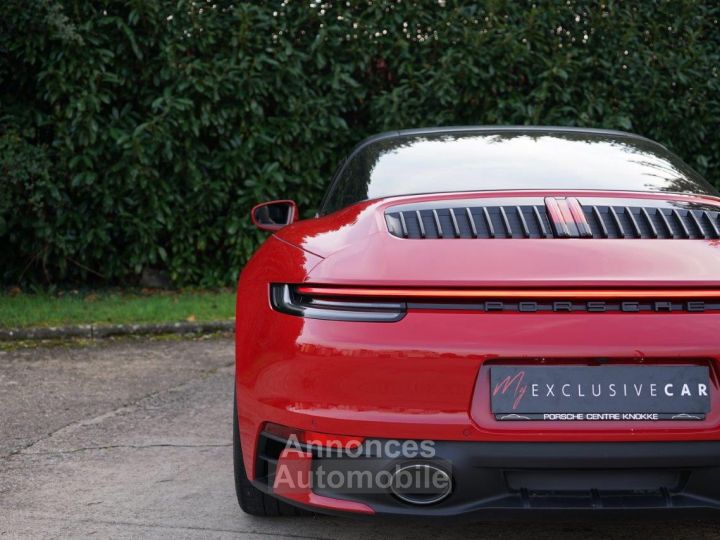 Porsche 911 992 TARGA 4 3.0L 385 CH PDK - Echappement Sport - BOSE - Jantes RS - Carbone - SportDesign - PDLS+ - Sièges 18 positions - 65