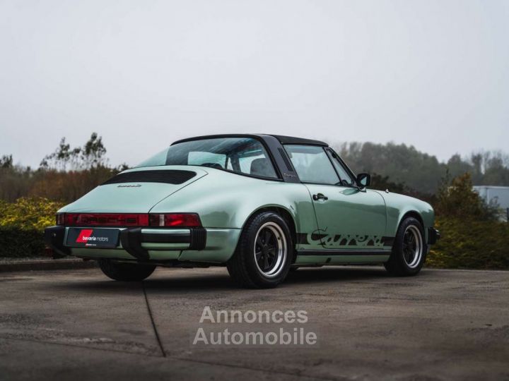 Porsche 911 Carrera 3.0 Targa Ice Green Metallic - 7