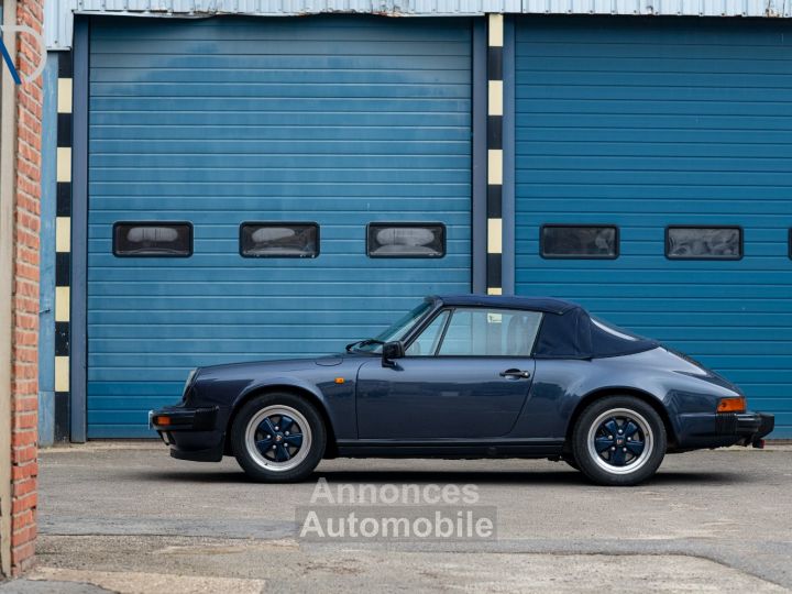 Porsche 911 Carrera 3.2 Cabrio | Prussian Blue - 1