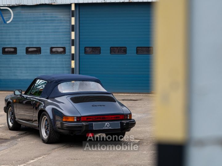 Porsche 911 Carrera 3.2 Cabrio | Prussian Blue - 8