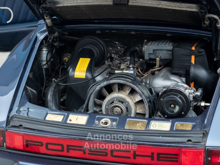 Porsche 911 Carrera 3.2 Cabrio | Prussian Blue - 18