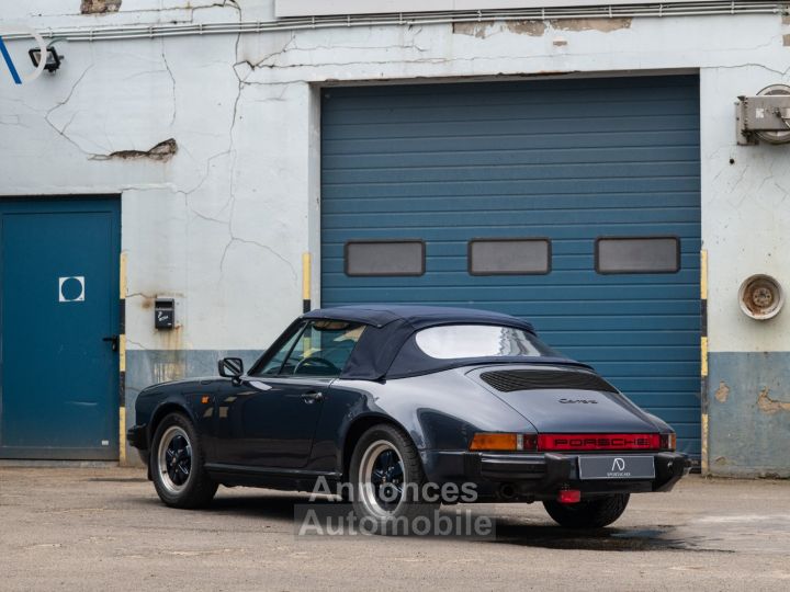 Porsche 911 Carrera 3.2 Cabrio | Prussian Blue - 20