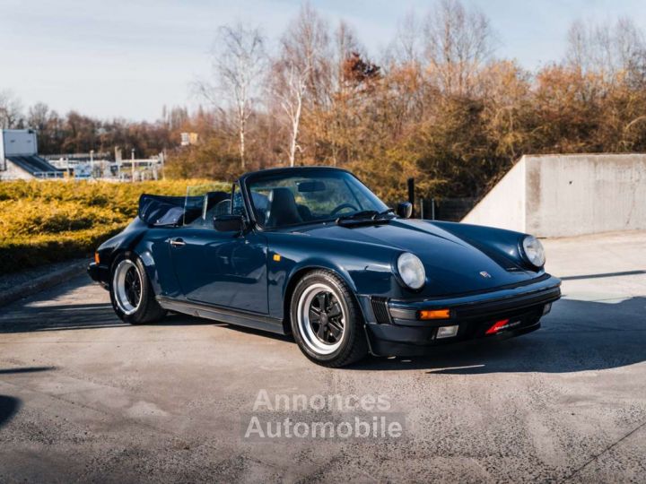 Porsche 911 Carrera 3.2 Cabrio Manual G-series- Cruise - 1