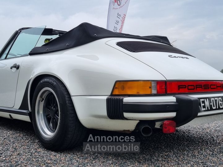 Porsche 911 Carrera 3.2 Cabriolet parfaite - 3