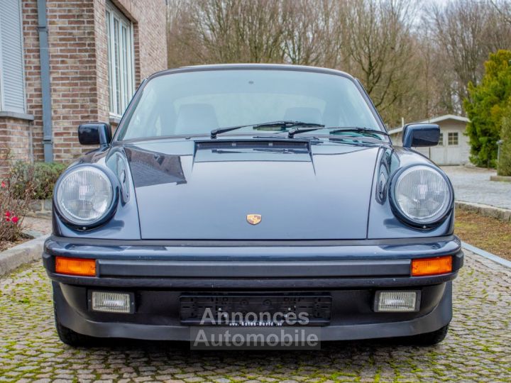 Porsche 911 Carrera 3.2 Coupé Jubileum 25th Anniversary Edition G50 - SPECIAL BELG OLDTIMER LEDER AIRCO SPOILER  - 5