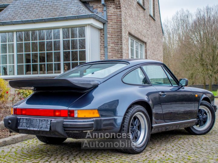 Porsche 911 Carrera 3.2 Coupé Jubileum 25th Anniversary Edition G50 - SPECIAL BELG OLDTIMER LEDER AIRCO SPOILER  - 12