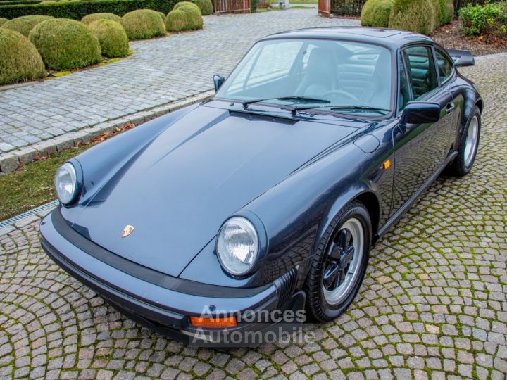 Porsche 911 Carrera 3.2 Coupé Jubileum 25th Anniversary Edition G50 - SPECIAL BELG OLDTIMER LEDER AIRCO SPOILER  - 13