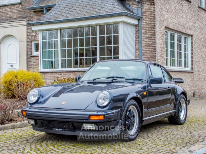 Porsche 911 Carrera 3.2 Coupé Jubileum 25th Anniversary Edition G50 - SPECIAL EDITION - BELG - OLDTIMER - LEDER - AIRCO - SPOILER  - 40