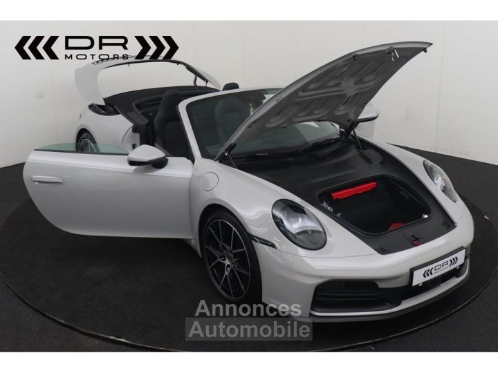 Porsche 911 FACELIFT CARRERA CABRIOLET SPORT PLUS SPORTUITLAAT- CRAYON - LIFT ADAPTIVE CRUISE - 12